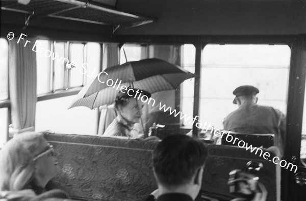 RAIN INSIDE DIESEL TRAIN